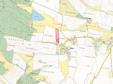 Prodej pozemku, zemědělská půda, 14 444 m²