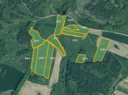 Prodej pozemku, zemědělská půda, 114 453 m²