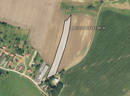 Prodej pozemku, zemědělská půda, 3 299 m²