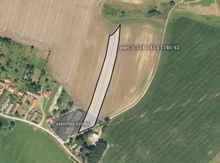 Prodej pozemku, zemědělská půda, 3 299 m²