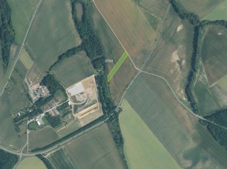 Prodej pozemku, zemědělská půda, 4 505 m²