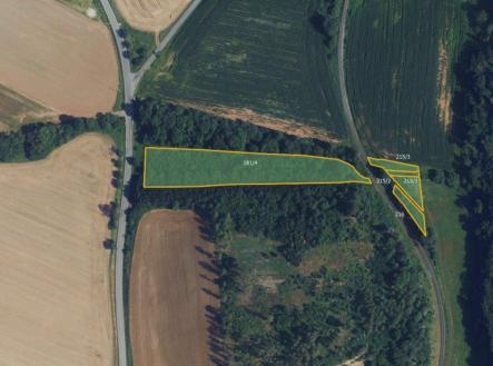 Prodej pozemku, les, 9 935 m²