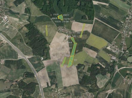 Prodej pozemku, zemědělská půda, 43 069 m²