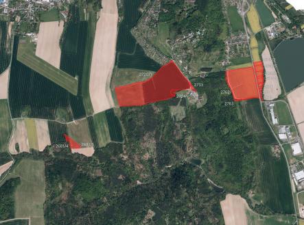 Prodej pozemku, zemědělská půda, 55 519 m²