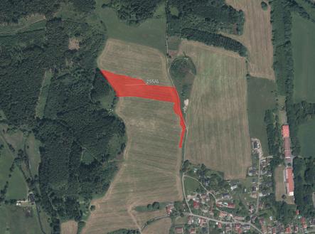Prodej pozemku, zemědělská půda, 13 865 m²