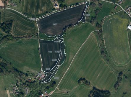 Prodej pozemku, zemědělská půda, 76 569 m²