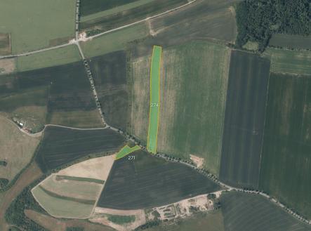 Prodej pozemku, zemědělská půda, 23 538 m²