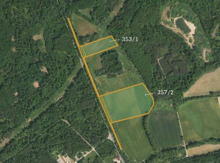 Prodej pozemku, zemědělská půda, 51 824 m²