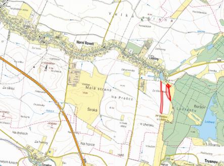 Prodej pozemku, zemědělská půda, 46 405 m²