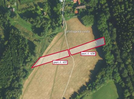 Prodej pozemku, trvalý travní porost, 2 647 m²