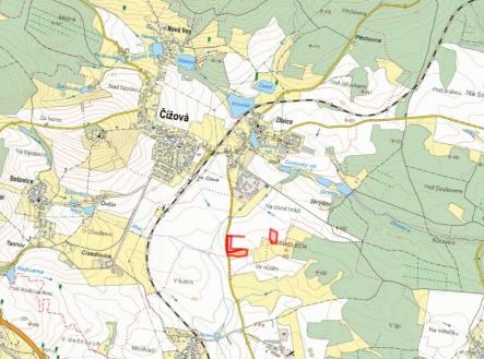 Prodej pozemku, zemědělská půda, 12 538 m²