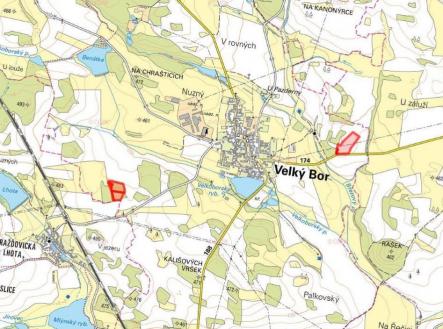 Prodej pozemku, zemědělská půda, 34 439 m²