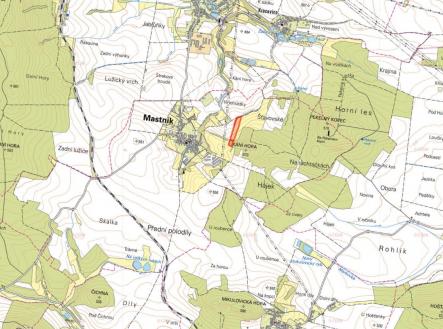 Prodej pozemku, zemědělská půda, 8 516 m²