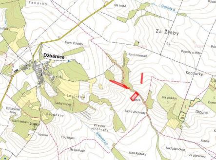 Prodej pozemku, zemědělská půda, 6 896 m²