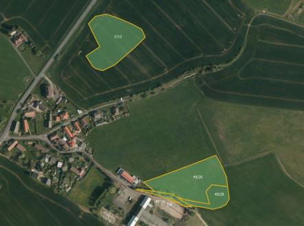Prodej pozemku, zemědělská půda, 41 424 m²