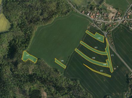 Prodej pozemku, zemědělská půda, 41 424 m²