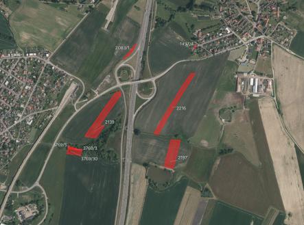 Prodej pozemku, zemědělská půda, 53 741 m²