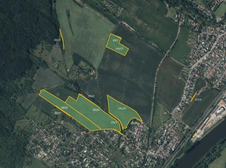 Prodej pozemku, zemědělská půda, 72 188 m²