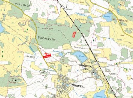 Prodej pozemku, zemědělská půda, 22 444 m²