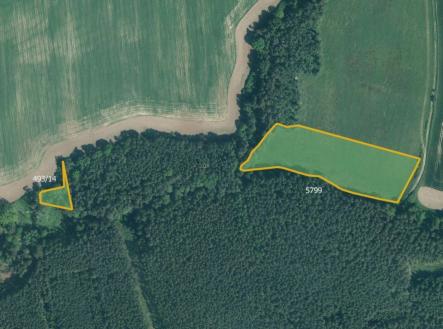 Prodej pozemku, zemědělská půda, 77 267 m²