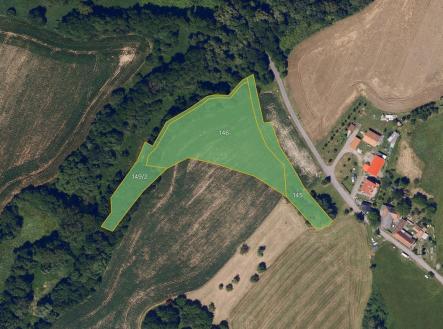 Prodej pozemku, zemědělská půda, 9 461 m²