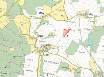 Prodej pozemku, zemědělská půda, 8 805 m²