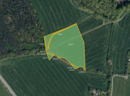 Prodej pozemku, trvalý travní porost, 5 738 m²