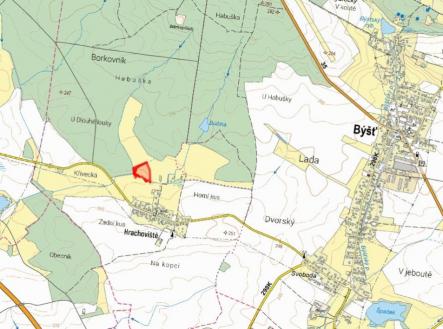 Prodej pozemku, trvalý travní porost, 5 738 m²