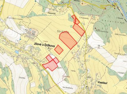 Prodej pozemku, trvalý travní porost, 26 037 m²