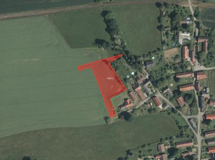 Prodej pozemku, zemědělská půda, 13 498 m²