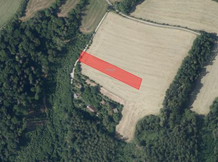 Prodej pozemku, zemědělská půda, 2 877 m² obrázek