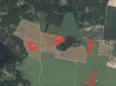 Prodej pozemku, zemědělská půda, 93 428 m²