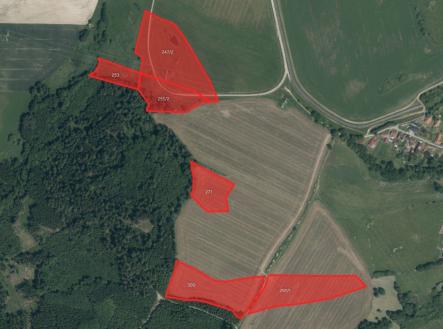 Prodej pozemku, zemědělská půda, 64 632 m²