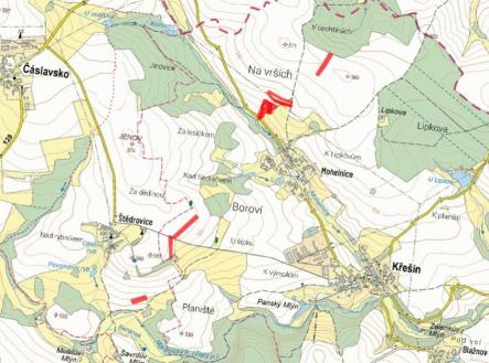 Prodej pozemku, zemědělská půda, 24 814 m²