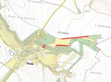 Prodej pozemku, zemědělská půda, 8 667 m² obrázek