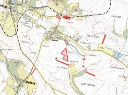 Prodej pozemku, zemědělská půda, 75 550 m²