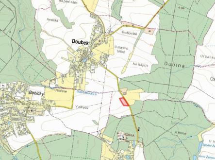 Prodej pozemku, zemědělská půda, 9 779 m²