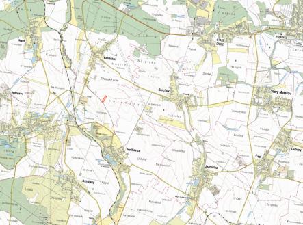 Prodej pozemku, zemědělská půda, 7 636 m²