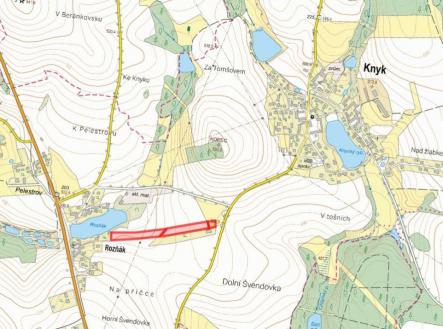 Prodej pozemku, zemědělská půda, 6 908 m²