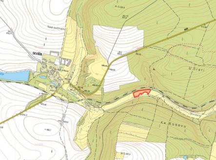 Prodej pozemku, trvalý travní porost, 4 514 m²