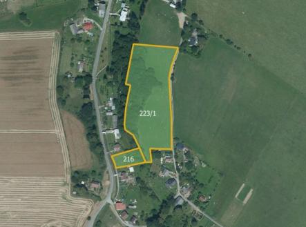Prodej pozemku, trvalý travní porost, 6 121 m²