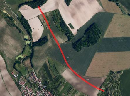 Prodej pozemku, zemědělská půda, 8 808 m²