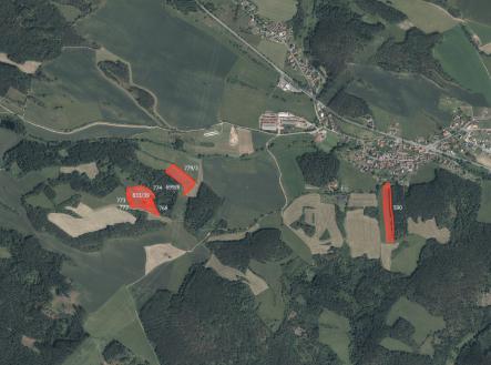 Prodej pozemku, zemědělská půda, 23 810 m²