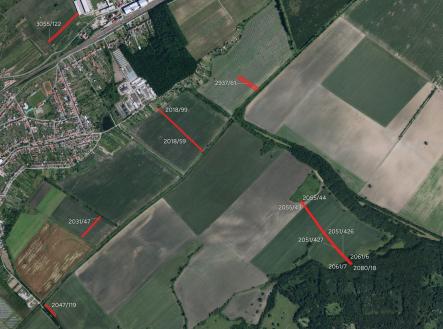 Prodej pozemku, zemědělská půda, 14 078 m²