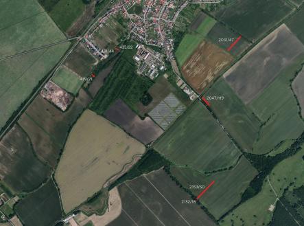 Prodej pozemku, zemědělská půda, 14 078 m²