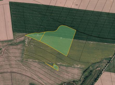 Prodej pozemku, zemědělská půda, 61 421 m²