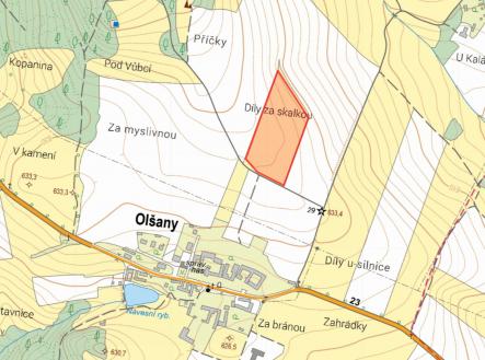 Prodej pozemku, zemědělská půda, 27 304 m²