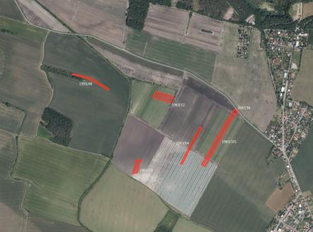 Prodej pozemku, zemědělská půda, 21 748 m²