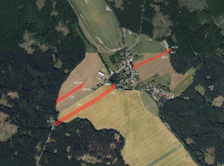 Prodej pozemku, zemědělská půda, 13 878 m²