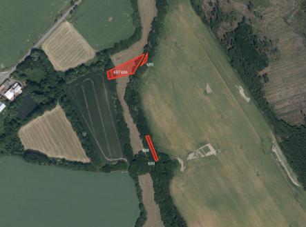 Prodej pozemku, zemědělská půda, 13 878 m²